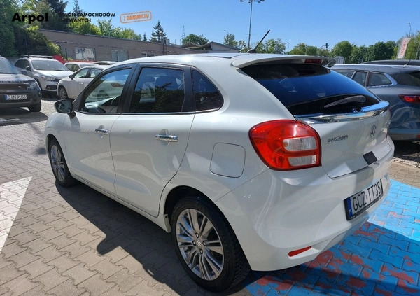 Suzuki Baleno cena 45500 przebieg: 68213, rok produkcji 2017 z Wisła małe 529